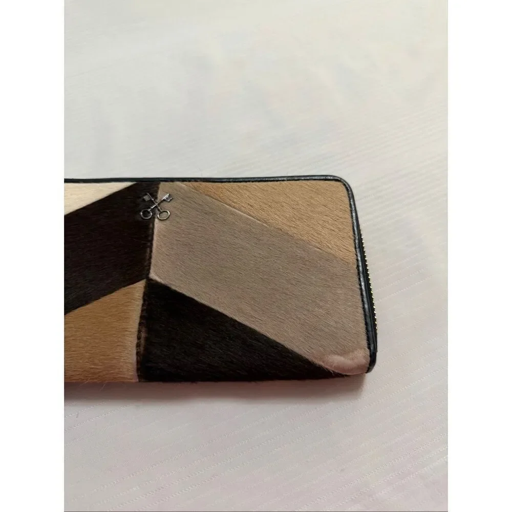 Sazaby Calf Hair Leather Wallet